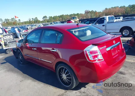 2012 Nissan Sentra 2.0 S из США, поврежденный, VIN 3N1AB6AP6CL651723